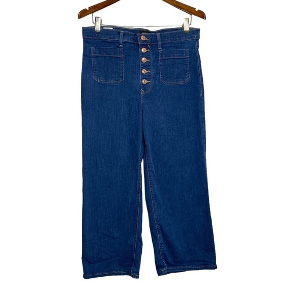 Express Denim - Express Blue Flare & Wide Leg Jeans